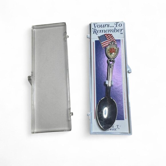VTG Fort Floral Spoon - Picture 2 of 4